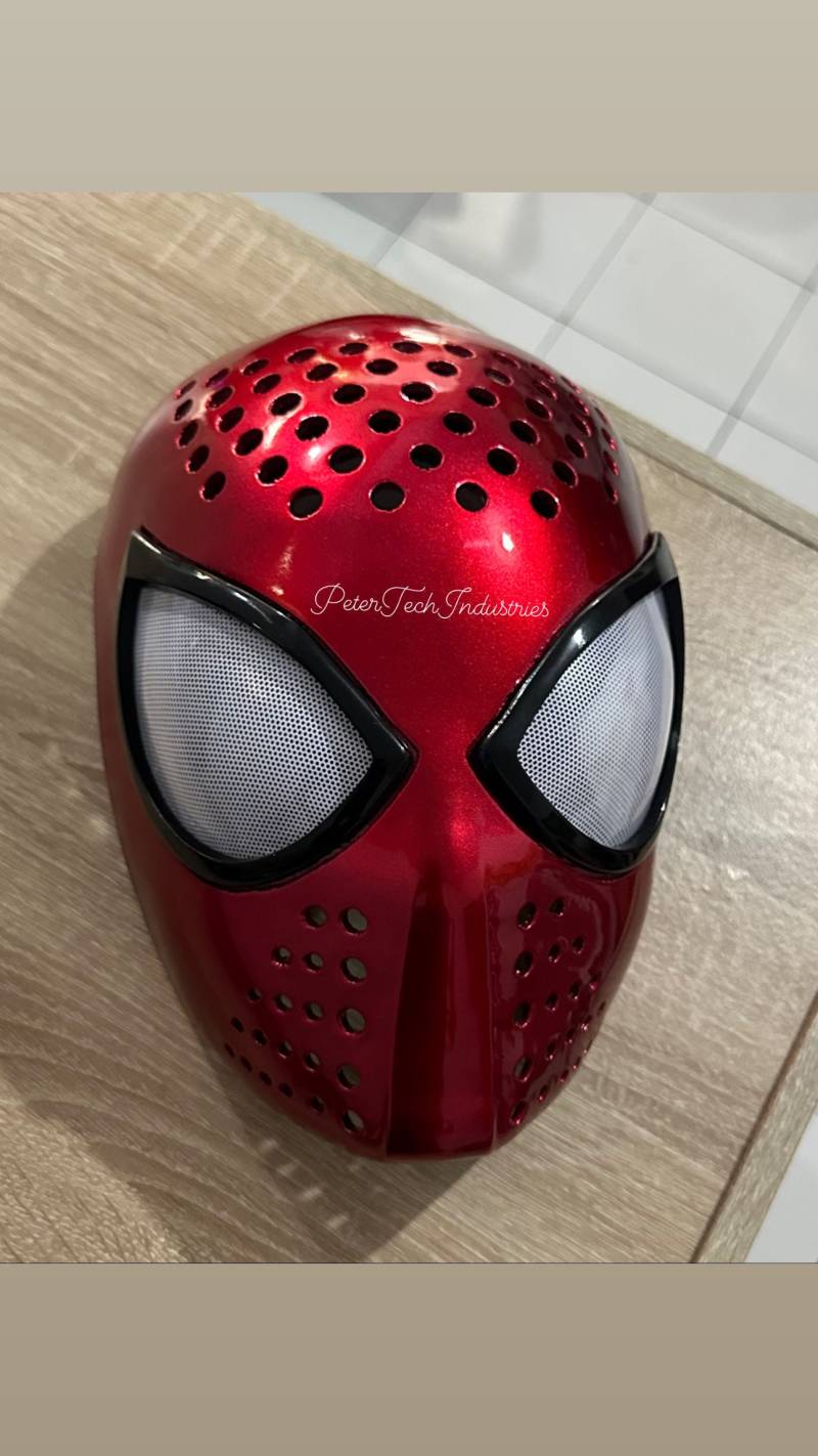 Neu The Amazing Spiderman 2 Faceshell Lenses Die Erstaunliche Maske von PeterTechIndustries