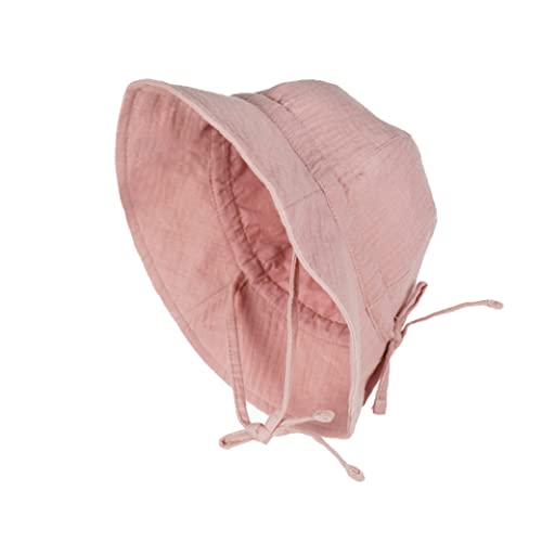 Petinard Label Musselin Sonnenhut mit UV-Schutz (UPF 50+), Fischerhut mit Nackenschutz, für Babys und Kinder von Petinard Label