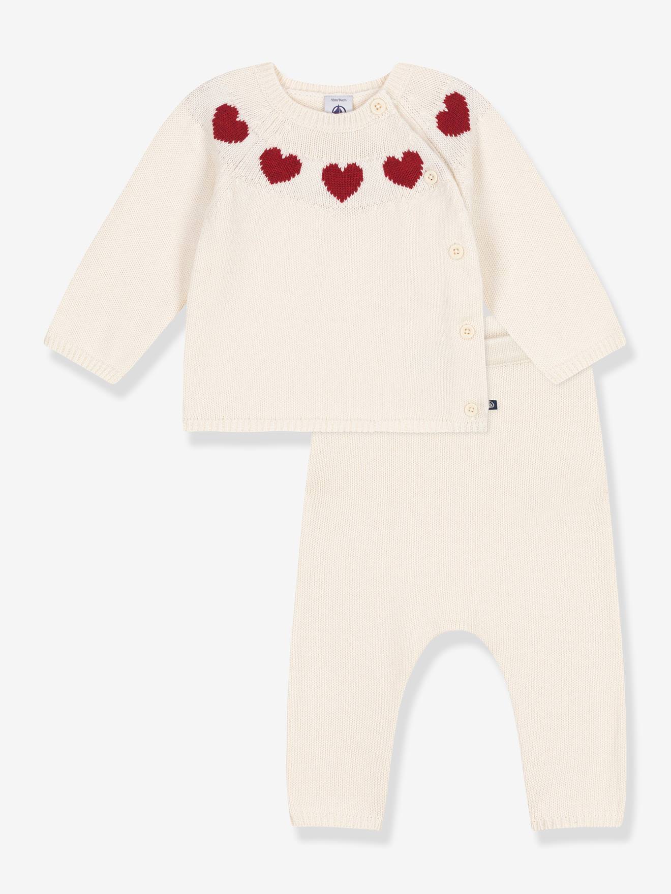 2-teiliges Baby-Set aus Strick PETIT BATEAU von Petit Bateau
