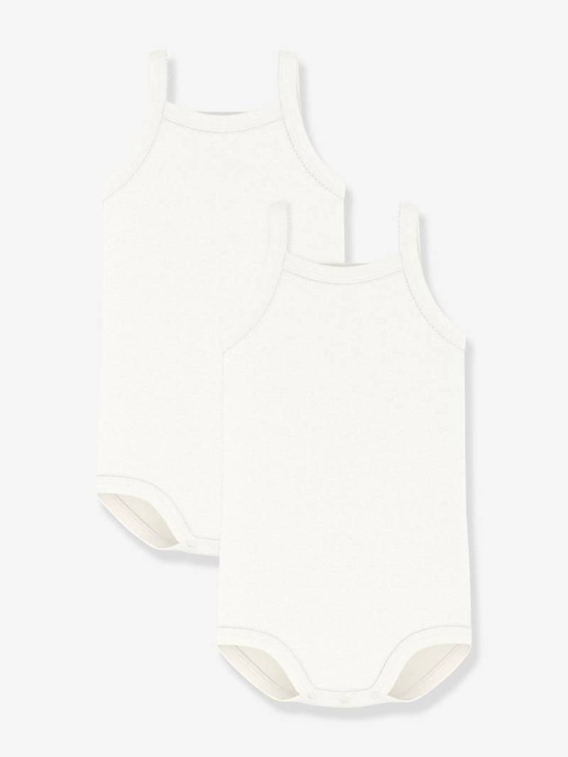 2er-Pack Baby Trägerbodys PETIT BATEAU von Petit Bateau