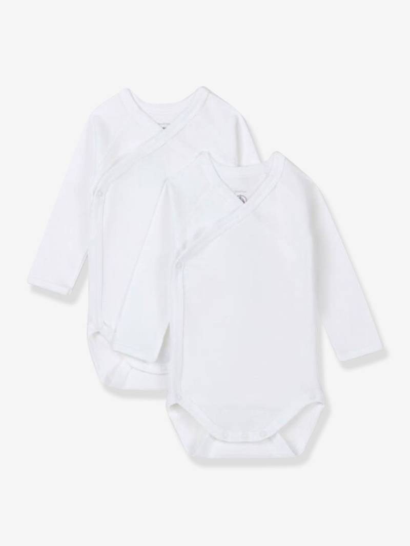 2er-Pack Baby Wickelbodys aus Bio-Baumwolle PETIT BATEAU von Petit Bateau