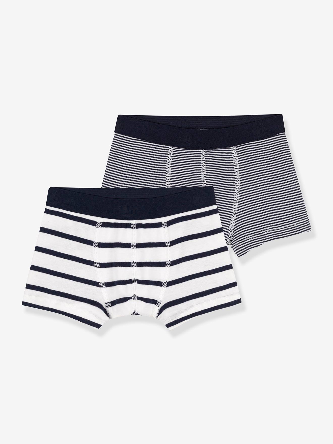 2er-Pack Jungen Boxershorts mit Streifen PETIT BATEAU von Petit Bateau