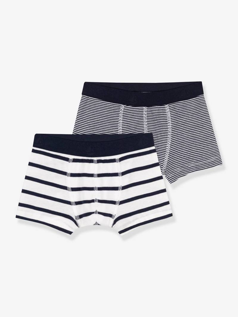 2er-Pack Jungen Boxershorts mit Streifen PETIT BATEAU von Petit Bateau