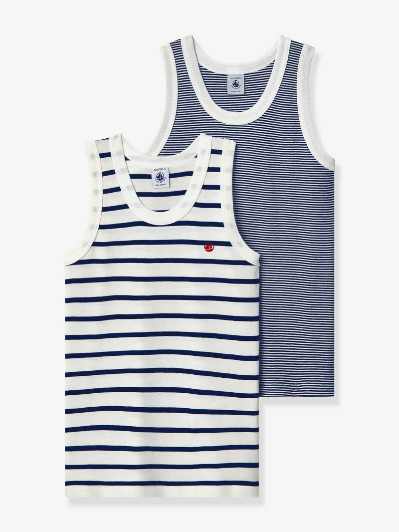 2er-Pack Jungen Unterhemden PETIT BATEAU von Petit Bateau