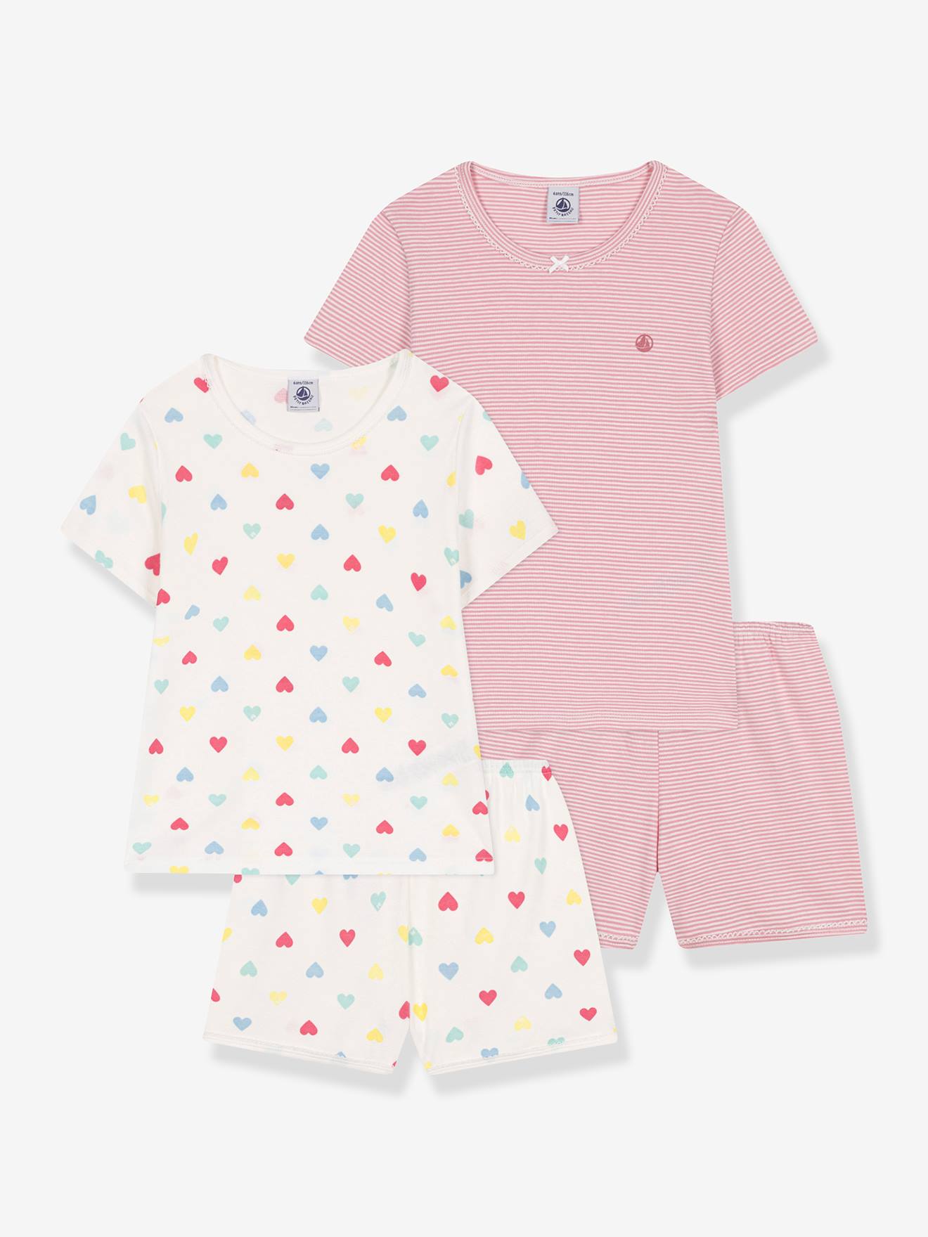 2er-Pack Mädchen Sommer-Schlafanzüge PETIT BATEAU 2er-Pack Mädchen Sommer-Schlafanzüge PETIT BATEAU von Petit Bateau
