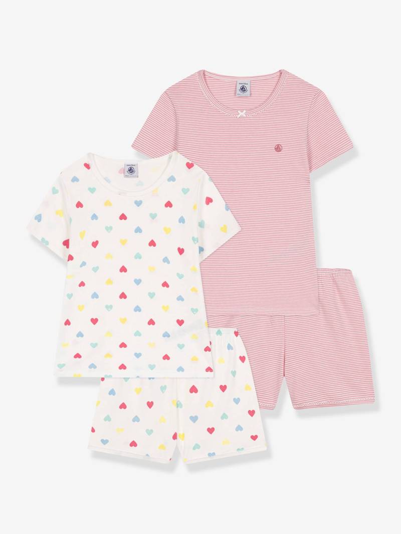 2er-Pack Mädchen Sommer-Schlafanzüge PETIT BATEAU von Petit Bateau