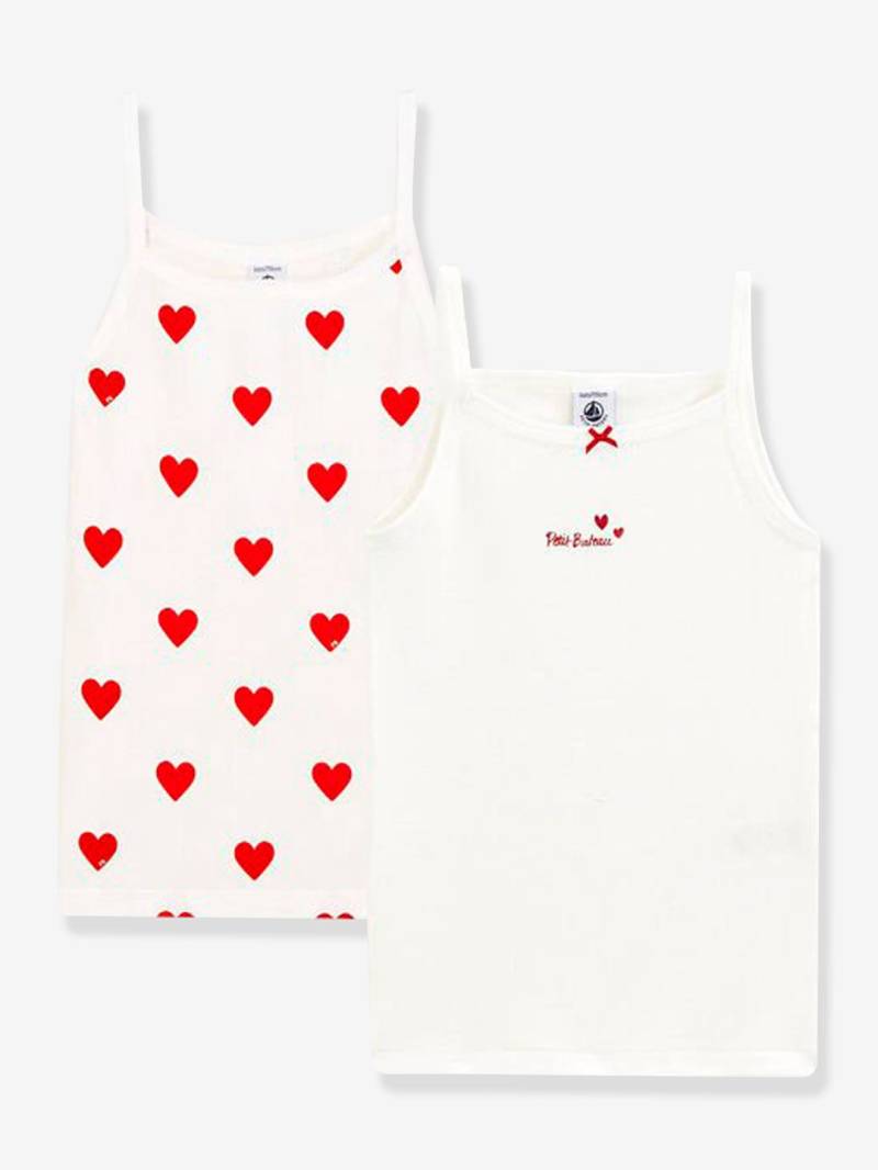2er-Pack Mädchen Trägertops aus Bio-Baumwolle PETIT BATEAU von Petit Bateau