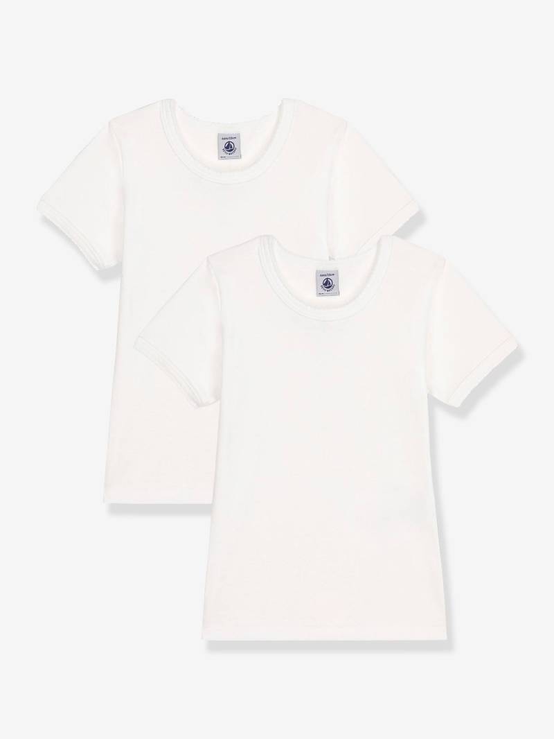 2er-Pack gerippte Kinder T-Shirts PETIT BATEAU von Petit Bateau