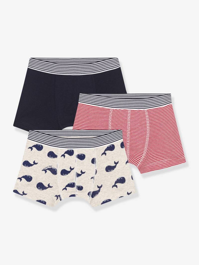 3er-Pack Boxershorts Kinder PETIT BATEAU von Petit Bateau