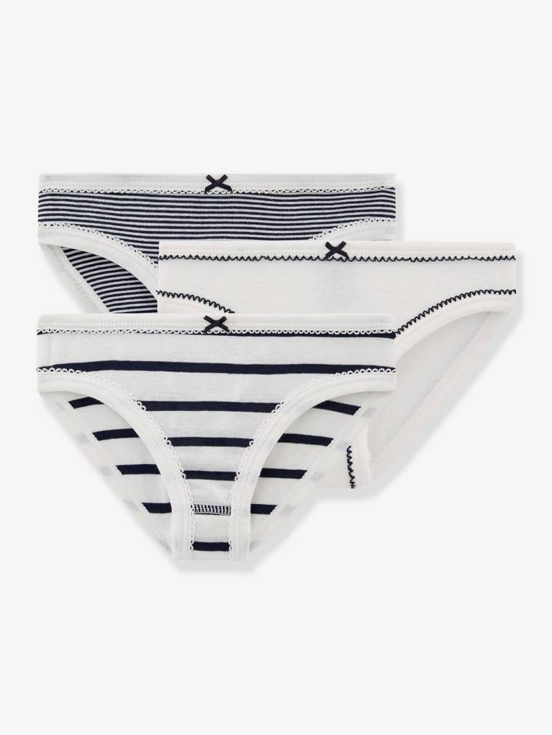 3er-Pack Mädchen Slips PETIT BATEAU von Petit Bateau