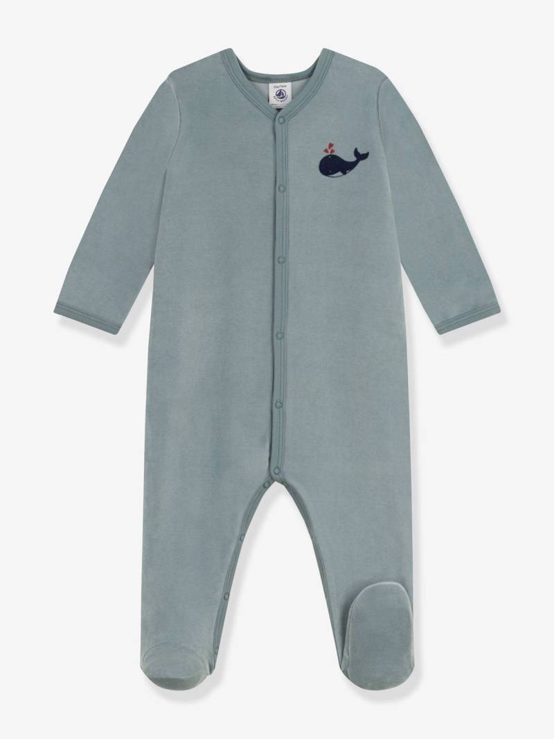Baby Samt-Schlafanzug mit Füßen Wal PETIT BATEAU Baby Samt-Schlafanzug mit Füßen Wal PETIT BATEAU von Petit Bateau