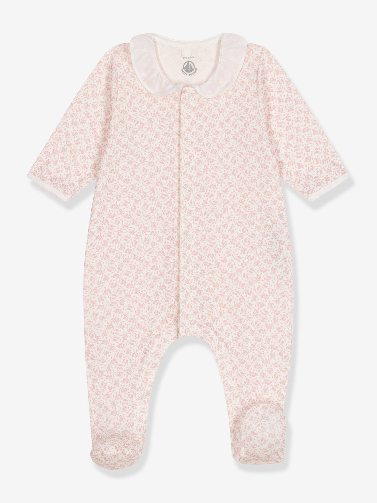 Baby Strampler PETIT BATEAU hell von Petit Bateau