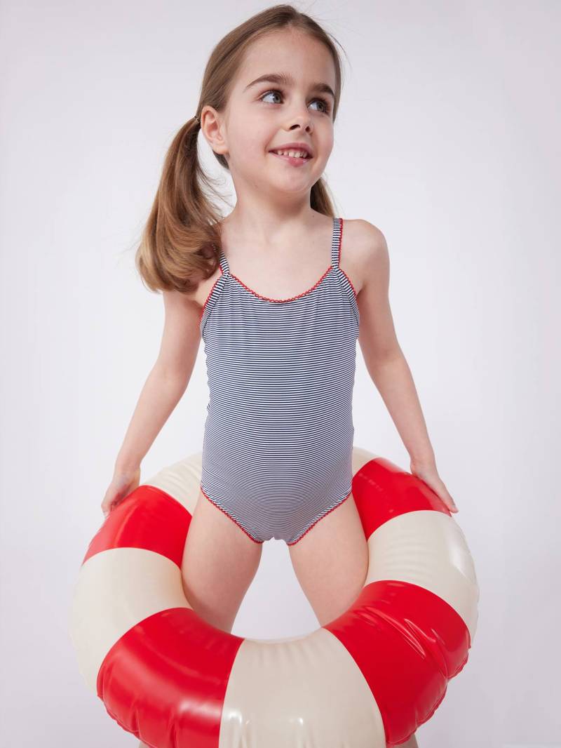 Gestreifter Mädchen Badeanzug PETIT BATEAU von Petit Bateau