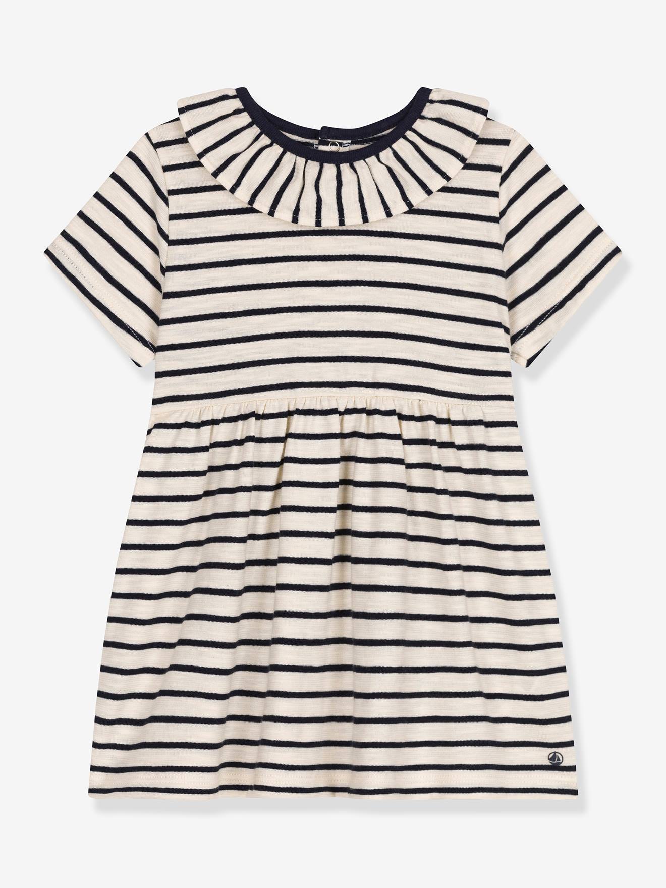 Mädchen Baby Kleid PETIT BATEAU von Petit Bateau