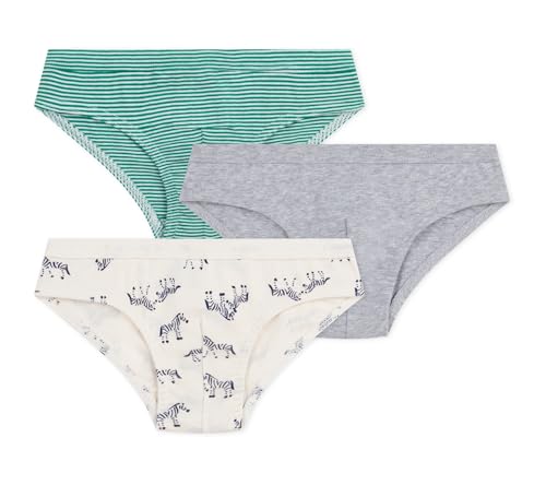 Petit Bateau 3 Slips Ze Unterwäsche für den Tag, Mehrfarbig, 3 Jahre von Petit Bateau