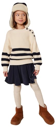 Petit Bateau A0AVS Langärmeliger Pullover Mädchen Lawine / Smoking 8 Jahre von Petit Bateau