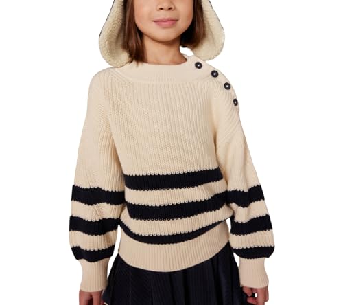 Petit Bateau A0AVS Langarmpullover Mädchen Avalanche/Smoking 3 Jahre von Petit Bateau