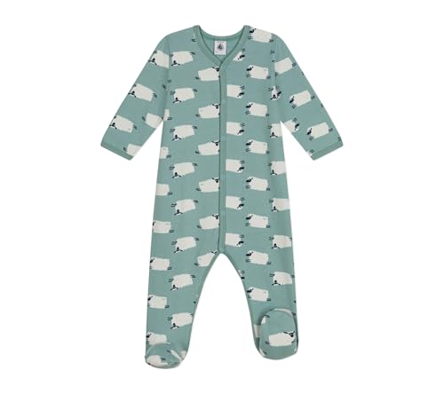 Petit Bateau A0AXJ Langärmliger Schlafanzug Unisex Baby Paul/Multico 3 Monate Petit Bateau A0AXJ Langärmliger Schlafanzug Unisex Baby Paul/Multico 3 Monate von Petit Bateau