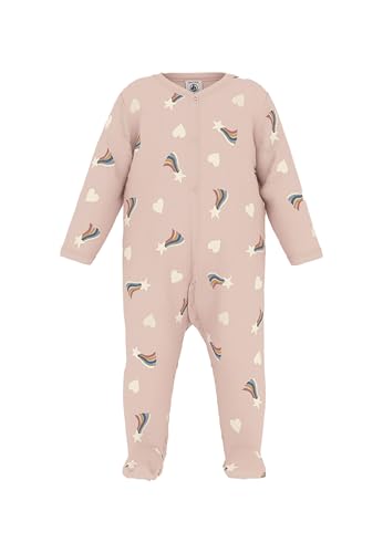 Petit Bateau A0AXM Langärmliger Schlafanzug Baby Mädchen Saline/Multico 18 Monate von Petit Bateau