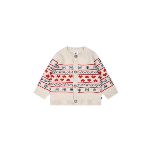Petit Bateau A0AY5 Langarm-Cardigan Baby Mädchen Avalanche/Multico 24 Monate Petit Bateau A0AY5 Langarm-Cardigan Baby Mädchen Avalanche/Multico 24 Monate von Petit Bateau
