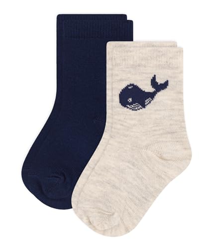 Petit Bateau A0AZP Paar Socken Unisex Baby Variante 1 2-3 Jahre von Petit Bateau