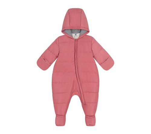 Petit Bateau A0B41 Langarm-Kombipilot Baby Mädchen Rosewood 12 Monate von Petit Bateau