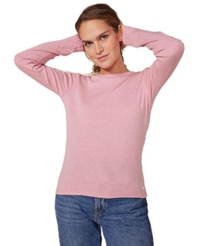 Petit Bateau A0B6E Langärmeliges T-Shirt Damen Roseline China XXS von Petit Bateau