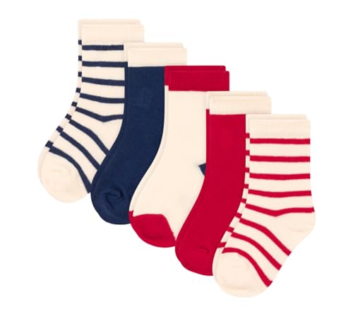 Petit Bateau A0B7I Paar Socken Unisex Baby Variante 1 6-12 Monate von Petit Bateau