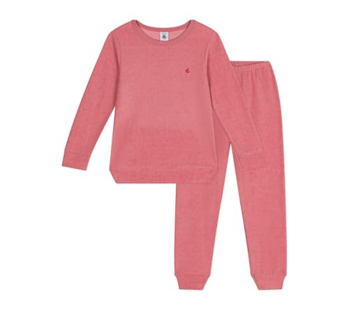 Petit Bateau A0BD9 Langarm-Pyjama Mädchen Rosewood 3 Jahre von Petit Bateau