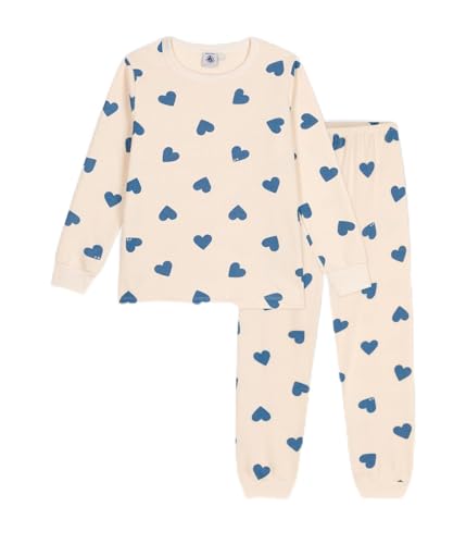 Petit Bateau A0BDA Langarm-Pyjama Mädchen Avalanche/Beach 2 Jahre von Petit Bateau