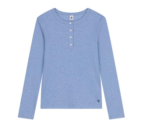 Petit Bateau A0BI9 Langärmeliges T-Shirt Damen Sky China XS Petit Bateau A0BI9 Langärmeliges T-Shirt Damen Sky China XS von Petit Bateau