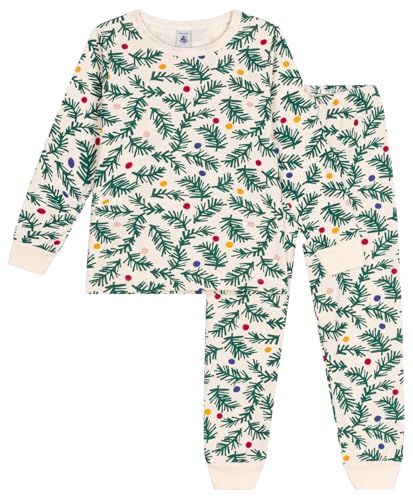 Petit Bateau A0BJC Langarm-Pyjama Mädchen Avalanche/Multico 10 Jahre von Petit Bateau