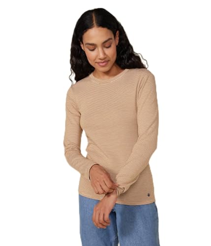Petit Bateau A0BLK Langärmeliges T-Shirt Damen Kupfer / Marshmallow S Petit Bateau A0BLK Langärmeliges T-Shirt Damen Kupfer / Marshmallow S von Petit Bateau