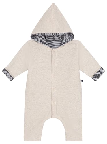 Petit Bateau A0BMV Langarm-Overall Unisex Baby Montelimar Chine 3 Monate von Petit Bateau