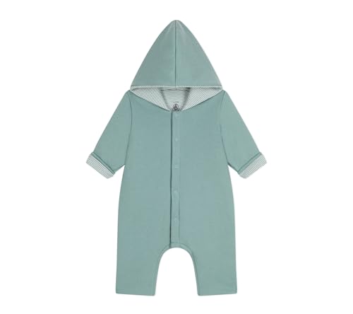 Petit Bateau A0BMV Langarm-Overall Unisex Baby Paul 18 Monate von Petit Bateau
