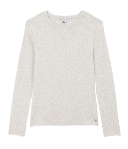 Petit Bateau A0BOP Langärmeliges T-Shirt Damen Beluga China XXS von Petit Bateau
