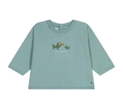 Petit Bateau A0BPI Langarm-T-Shirt Baby Jungen Paul 18 Monate von Petit Bateau