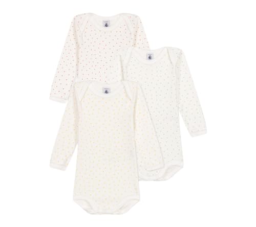 Petit Bateau A0BRH Langarm-Bodys Unisex Baby Variante 1 24 Monate von Petit Bateau