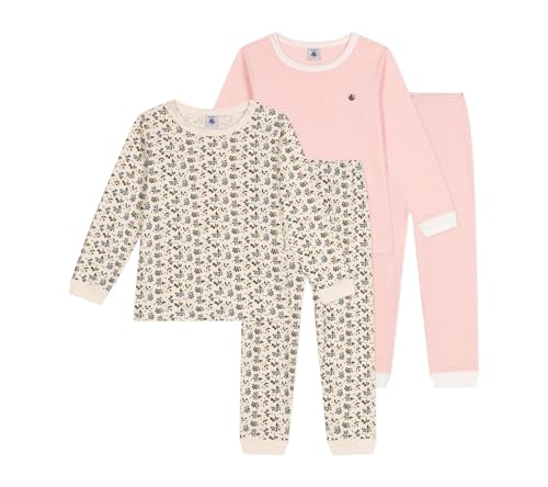 Petit Bateau A0BSM Langarm-Pyjama Mädchen Variante 1 8 Jahre von Petit Bateau