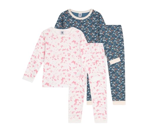 Petit Bateau A0BSN Langarm-Pyjama Mädchen Variante 1 5 Jahre von Petit Bateau