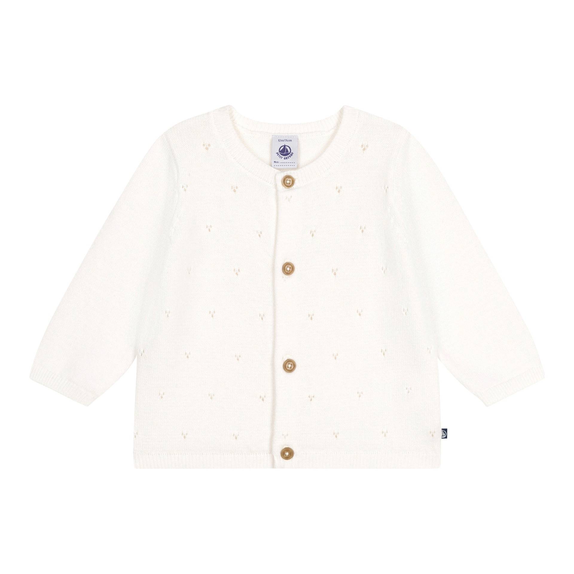 Petit Bateau Ajour-Strickjacke von Petit Bateau