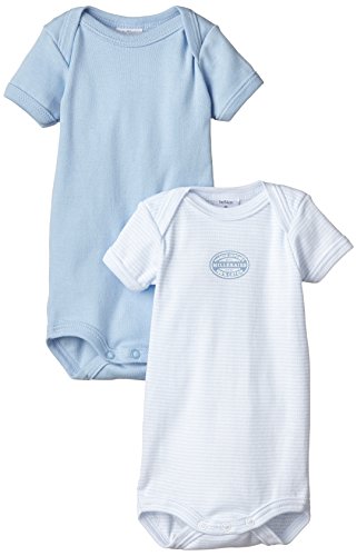Petit Bateau Baby-Jungen 2P MC Body, Blau (Special Lot 00), 62 (Herstellergröße: 3m/60cm) (2er Pack) von Petit Bateau