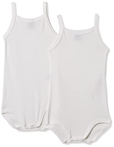 Petit Bateau Baby MädchenTrägerbody (2er Pack) , Variante 1, 12 Monate von Petit Bateau