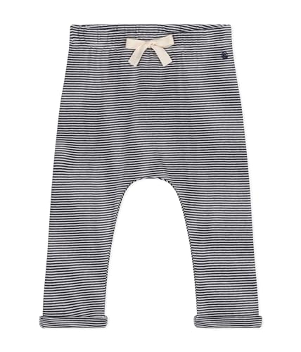 Petit Bateau Baby - Jungen A0A1X Hose, Smoking/Marshmallow, 24M 86cm von Petit Bateau