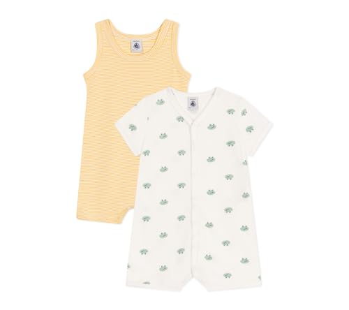 Petit Bateau Baby Jungen A0CZD Kombigerichte, Variante 1, 24 Monate (2er Pack) von Petit Bateau