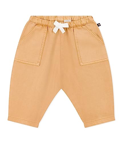 Petit Bateau Baby Jungen Hose, Beige Tourone, 18 Monate von Petit Bateau