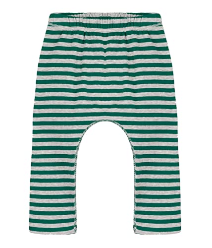 Petit Bateau Baby Jungen Hose, Grün Evergreen / Grau Fumee, 3 Jahre von Petit Bateau