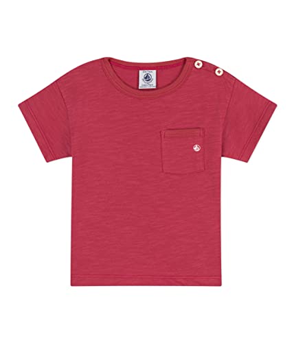 Petit Bateau Baby Jungen Kurzärmeliges T-shirt, Rosa Papi, 3 Monate von Petit Bateau