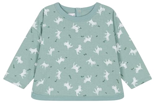 Petit Bateau Baby Jungen Langarm-T-Shirt, Grün Paul / Mehrfarbig, 12 Monate von Petit Bateau