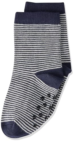 Petit Bateau Baby Jungen Socken, Blau Smoking / Weiss Marshmallow, 15-18 von Petit Bateau